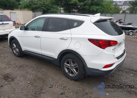 2017 Hyundai Santa Fe Sport 2.4L from USA, damaged, VIN 5NMZUDLB2HH009150
